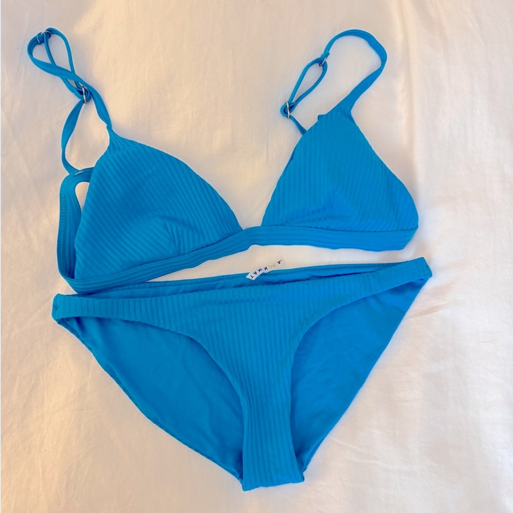 Vitamin A Vibrant Blue Bikini Set